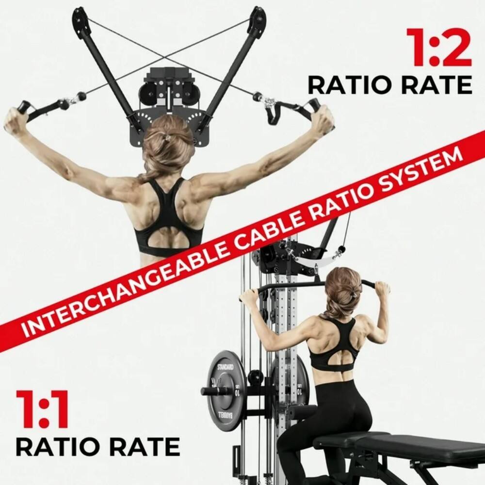 1:2 RATIO RATE SYSTEM  
INTERCHANGEABLE CABLE RATIO SYSTEM  
1:1 RATIO RATE
