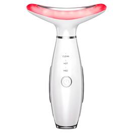 Cluzine - Neck & Face Lifting Massager with 3-Color Light, Heat & EMS Therapy