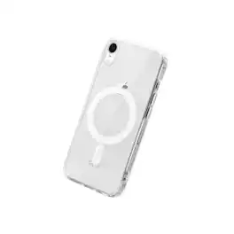 Qixxronics - Magnetic Case for iPhone XR Cellphone Magnetic Cover Shockproof Slim Phone Case - Clear