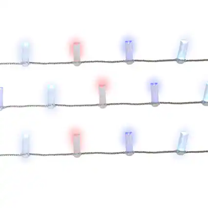 Front. Twinkly - Twinkly Twinkly Candies LED Multicolored 100 ct String Light String 9.8 ft..