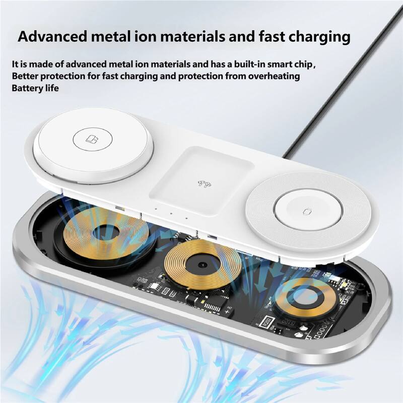 Advanced metal ion materials and fast charging

It is made of advanced metal ion materials and has a built-in smart chip, Better protection for fast charging and protection from overheating

Battery life