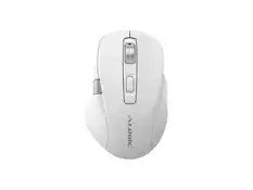 Front. Alogic - Alogic APEX Wireless Mouse - Bluetooth/RF - Rechargeable - 7 Buttons - Right-Handed - White.