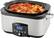 Alt View Standard 2. Wolfgang Puck - 6-Quart Electronic Multicooker - Black/Brushed Stainless-Steel.