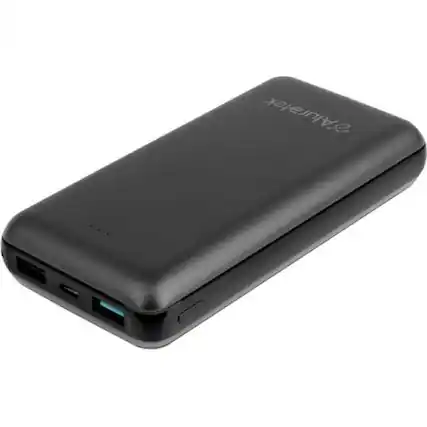 Front. Aluratek - Aluratek 20,000 mAh Portable Battery Charger - For Tablet PC, Gaming Device, Smartphone, MP3 Player, Bluetooth Speaker.