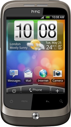 Materialisme Toelating Vliegveld Best Buy: HTC Wildfire Mobile Phone (Unlocked) Black HTC Wildfire