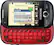 Alt View Standard 1. Samsung - B5310 Smartphone (Unlocked) - Red.
