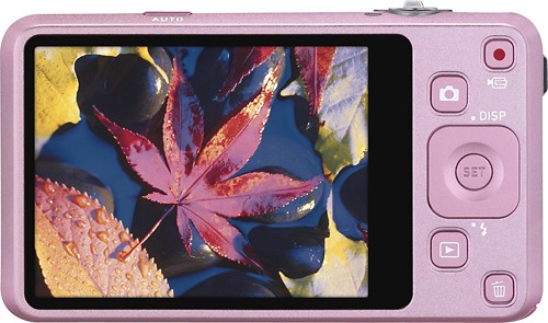 Best Buy: Casio Exilim 14.1-Megapixel Digital Camera Pink EX-Z800PK