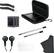Front Standard. dreamGEAR - 11-in-1 Starter Pack for Nintendo 3DS — Black - Black.