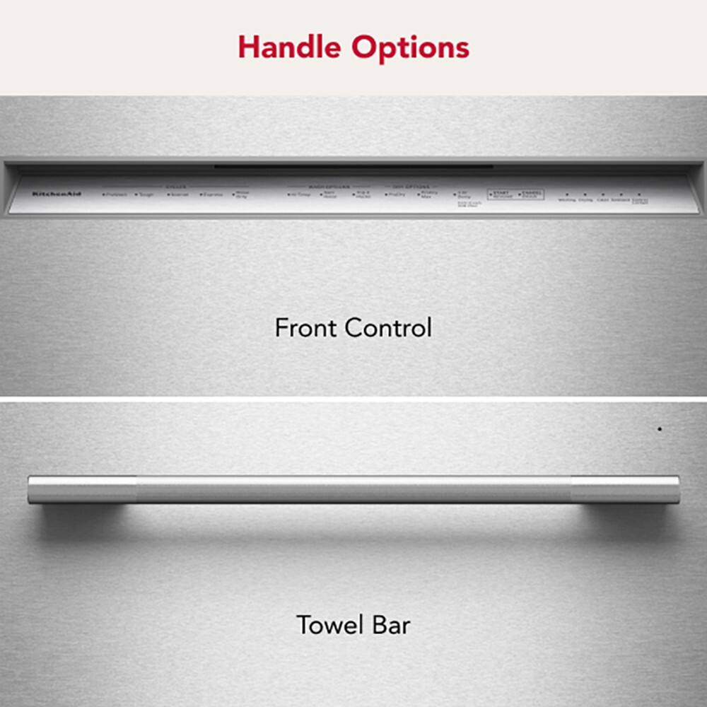 Handle Options

Front Control

Towel Bar