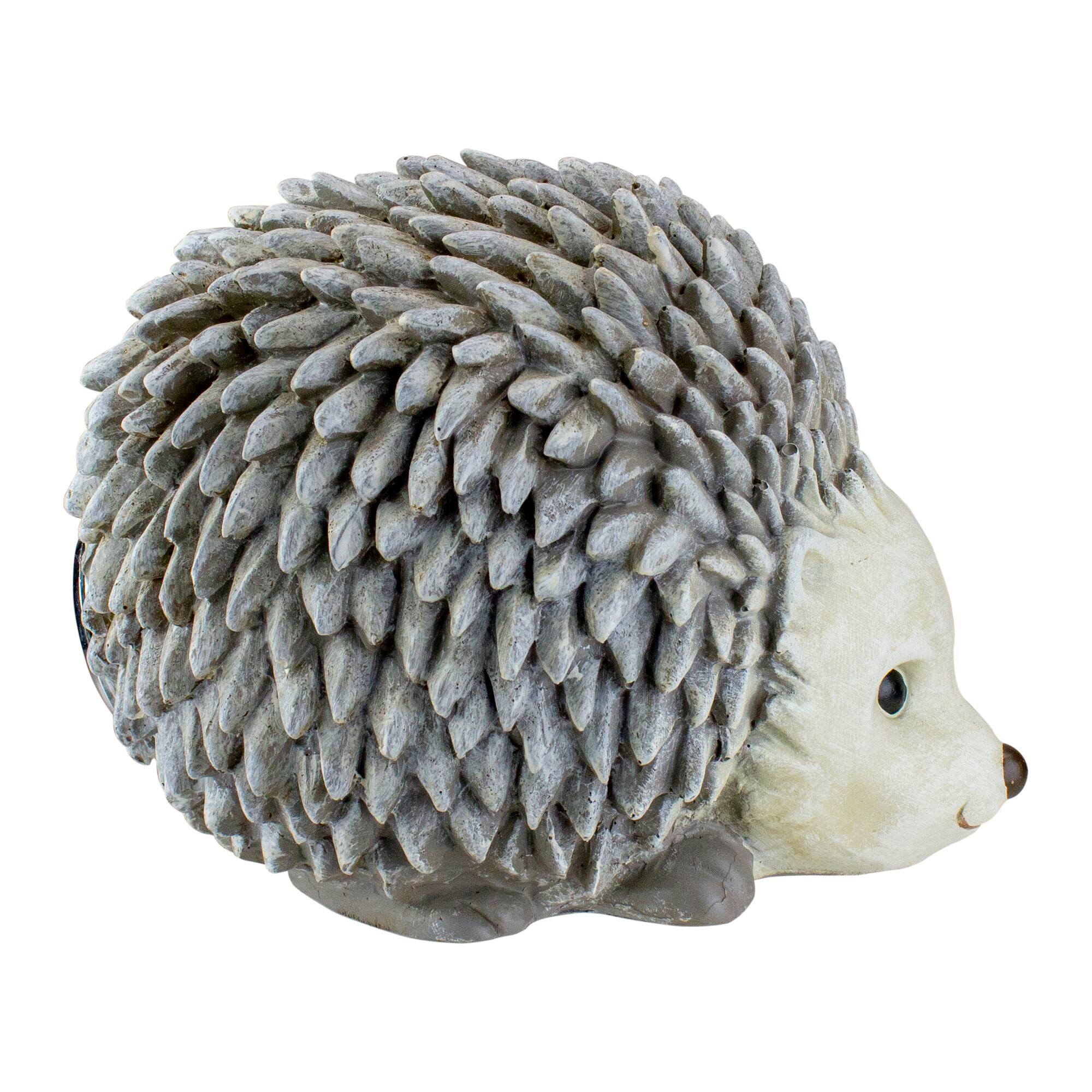 Alt View 3. Roman - Pudgy Pals Hedgehog Bluetooth Speaker - 6.25" - Gray.