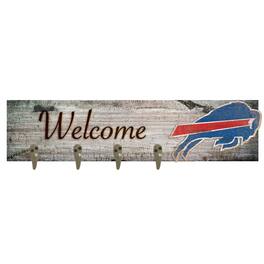 Fan Creations - Buffalo Bills 24" x 6" Mounted Coat Hanger - Multicolor