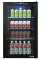 Vinotemp - VT-34 Beverage Cooler with Touch Screen - Front_Zoom