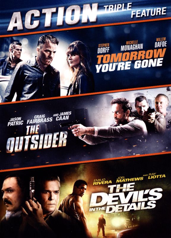 

Action Triple Feature: Tomorrow You're Gone/The Outsider/The Devil's in the Details [2 Discs] [DVD]