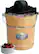 Front. Elite Gourmet - 6-Quart Old-Fashioned Ice Cream Maker - Black/Wood.