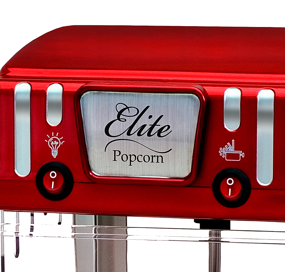 Elite Deluxe EPM-550 Maxi-Matic 6 Ounce Tabletop Popcorn Popper Machine  with Accessories, Red,  price tracker / tracking,  price  history charts,  price watches,  price drop alerts