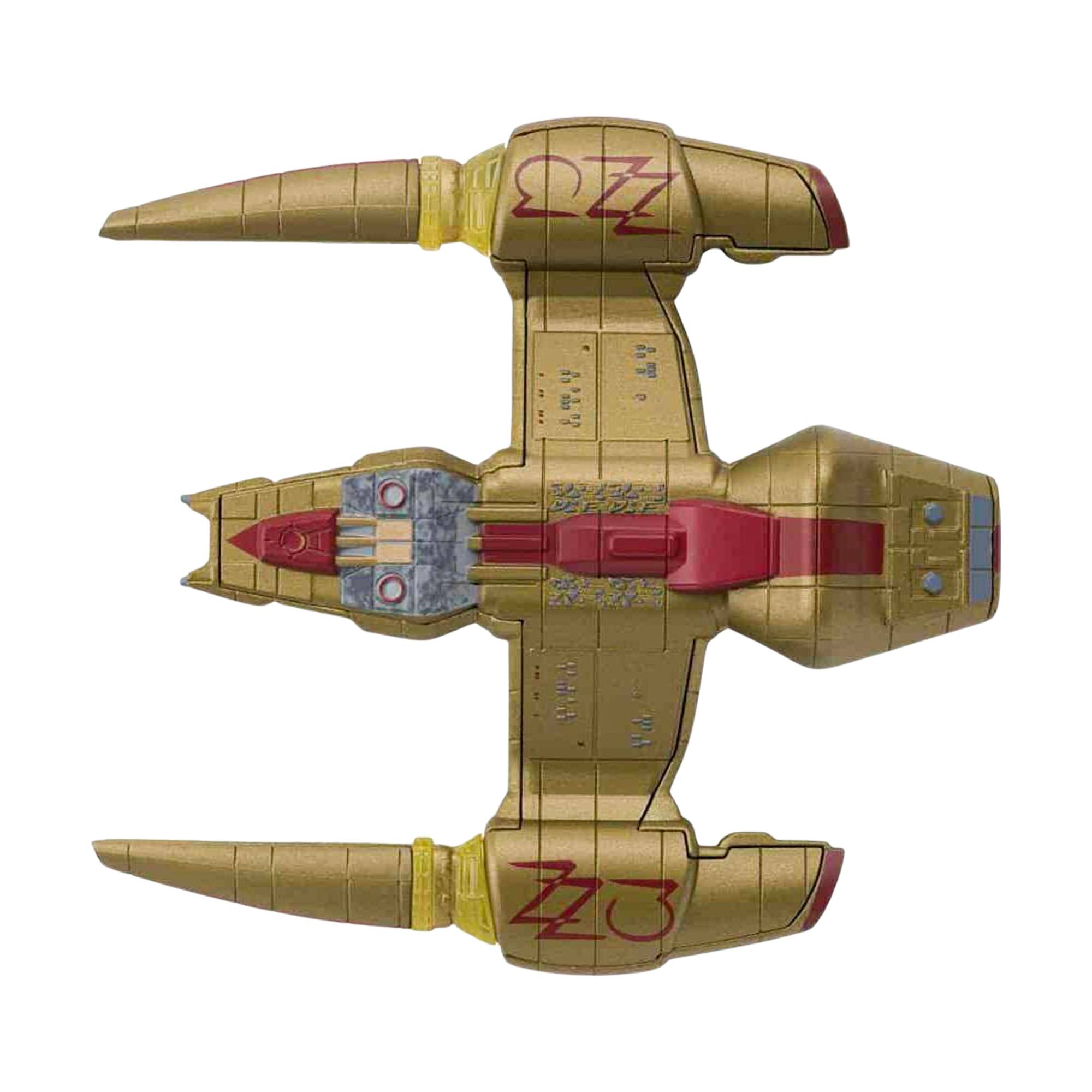 Alt View 5. Eaglemoss - Eaglemoss Star Trek Starship Replica | Irinas Racing Ship - Brown.