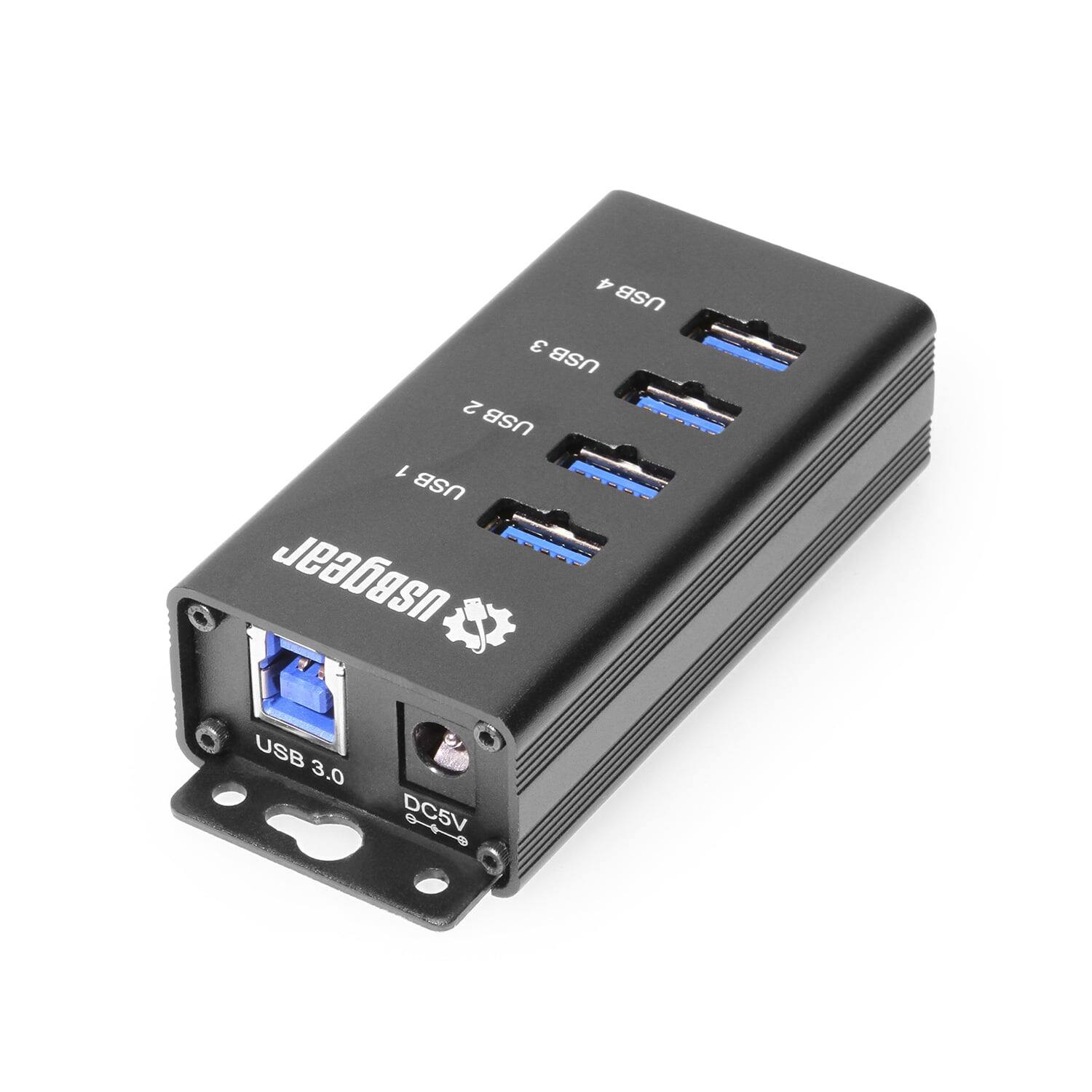 4 USB  
3 USB  
2 USB  
1 USB  
USBgear  
USB 3.0  
DC5V