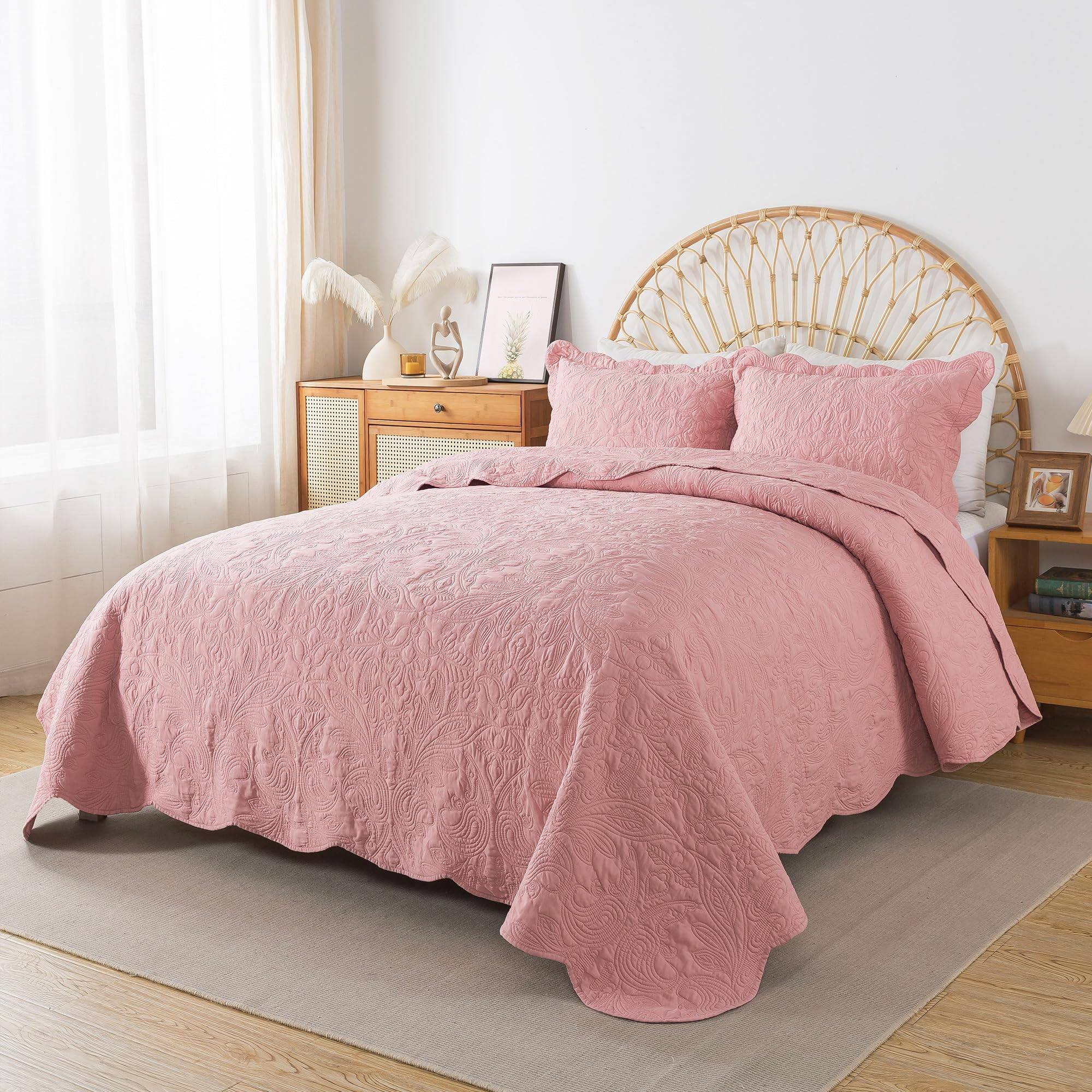 Dusty Pink-Queen/Full-90"x96"