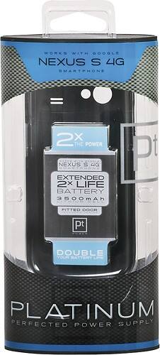 Front Standard. Platinum Series - Lithium-Polymer Battery for Nexus S Mobile Phones.