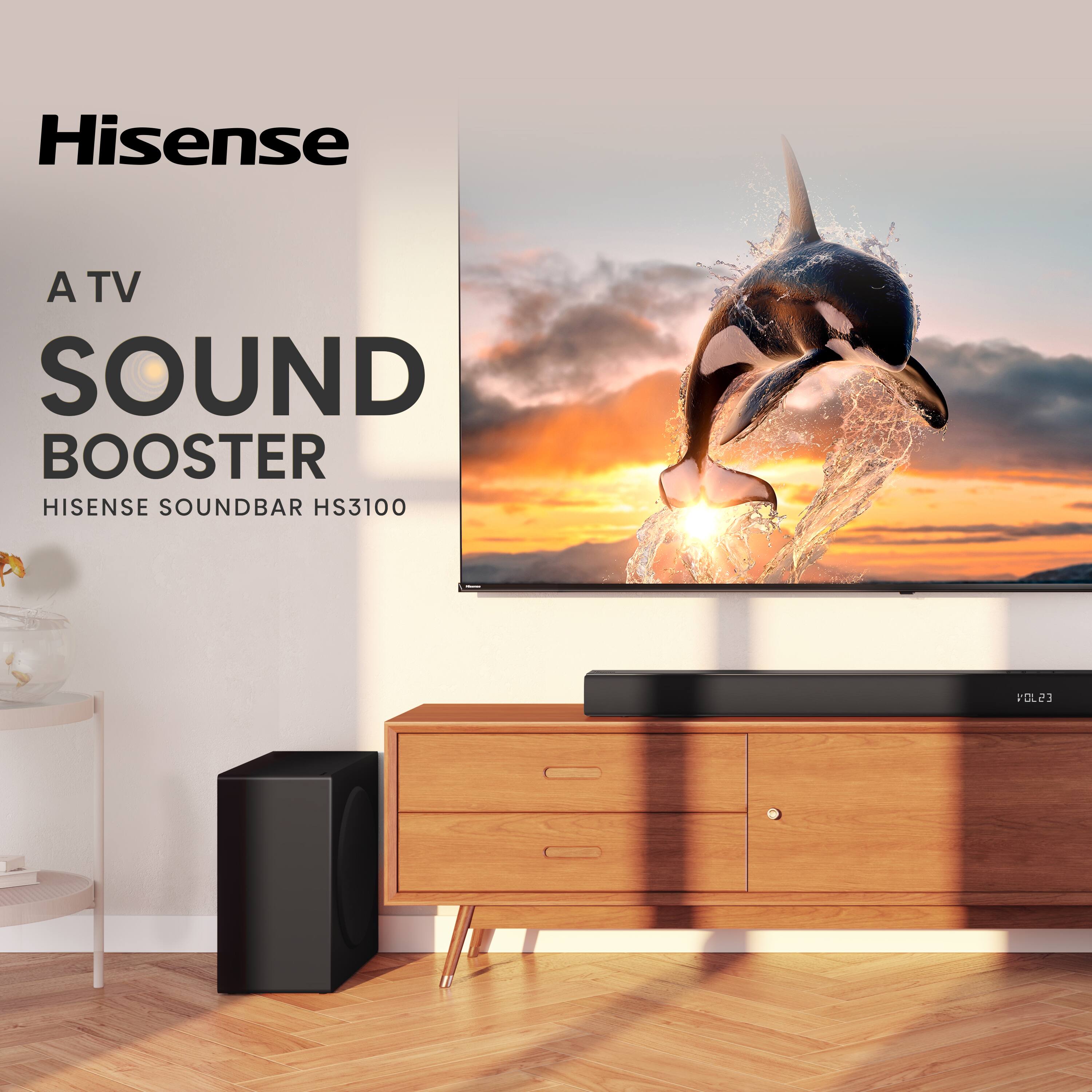 Hisense A TV Sound Booster HS3100