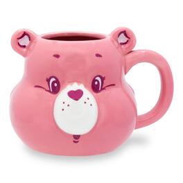 Silver Buffalo - Care Bears Cheer Bear 3D Sculpted Ceramic Mug | Holds 20 Ounces - Pink
