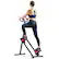 Front. Sunny Health & Fitness - Smart Foldable Cardio Stair Climber with SunnyFit App Trainer‑Led Workouts and Performance Tracking - Dark Grey - Dark grey.
