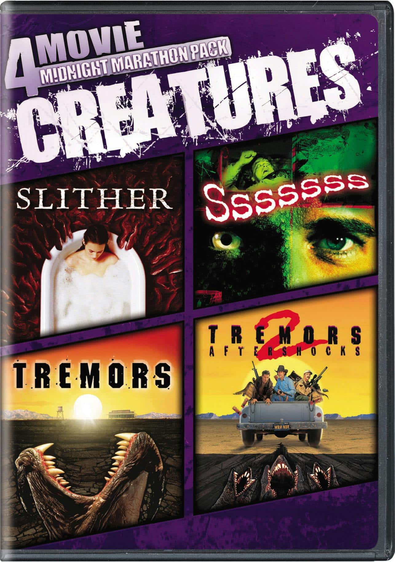 Front. 4-Movie Midnight Marathon: Creatures [DVD].