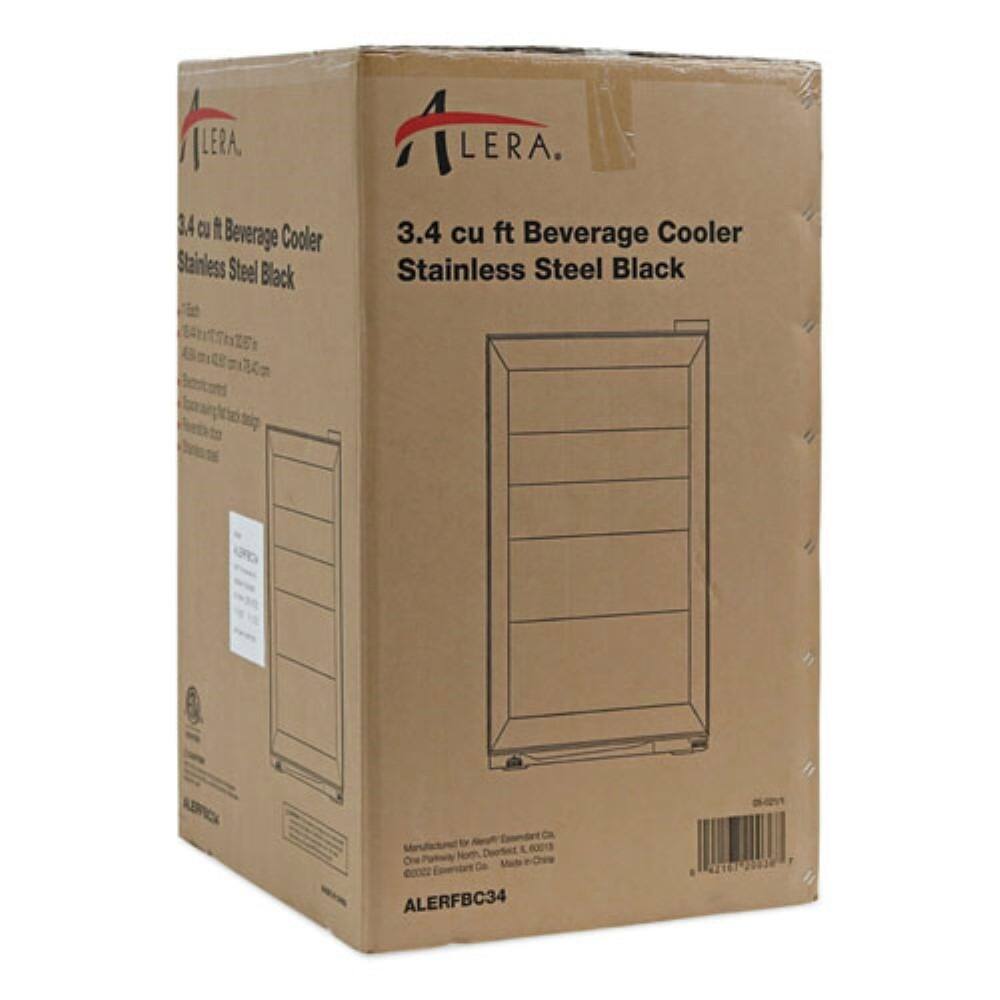 LERA  
3.4 cu ft Beverage Cooler  
Stainless Steel Black  

ALERFBC34