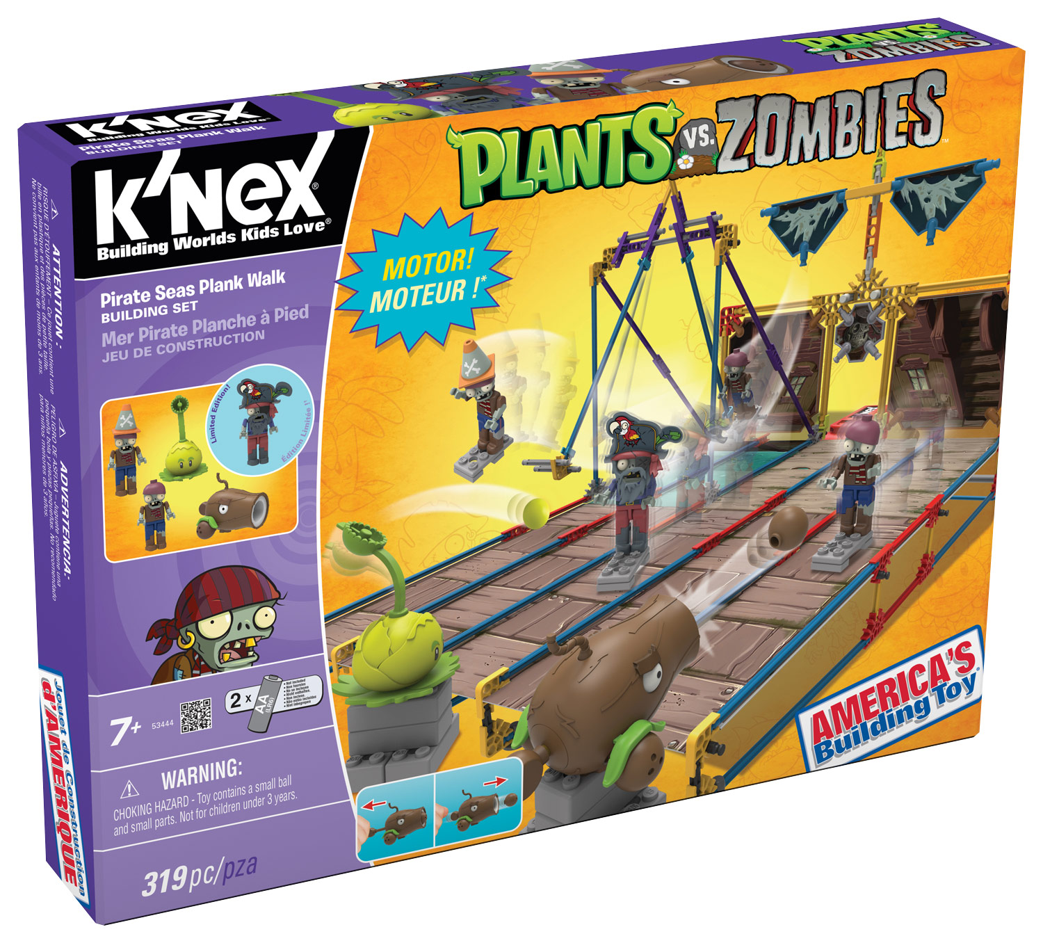  Plants vs. Zombies 2 Wall Decals: Special Pirate Seas Plants  Set I (Six 5.25 to 7 inches Longest Side) : Plants vs. Zombies: Tools &  Home Improvement