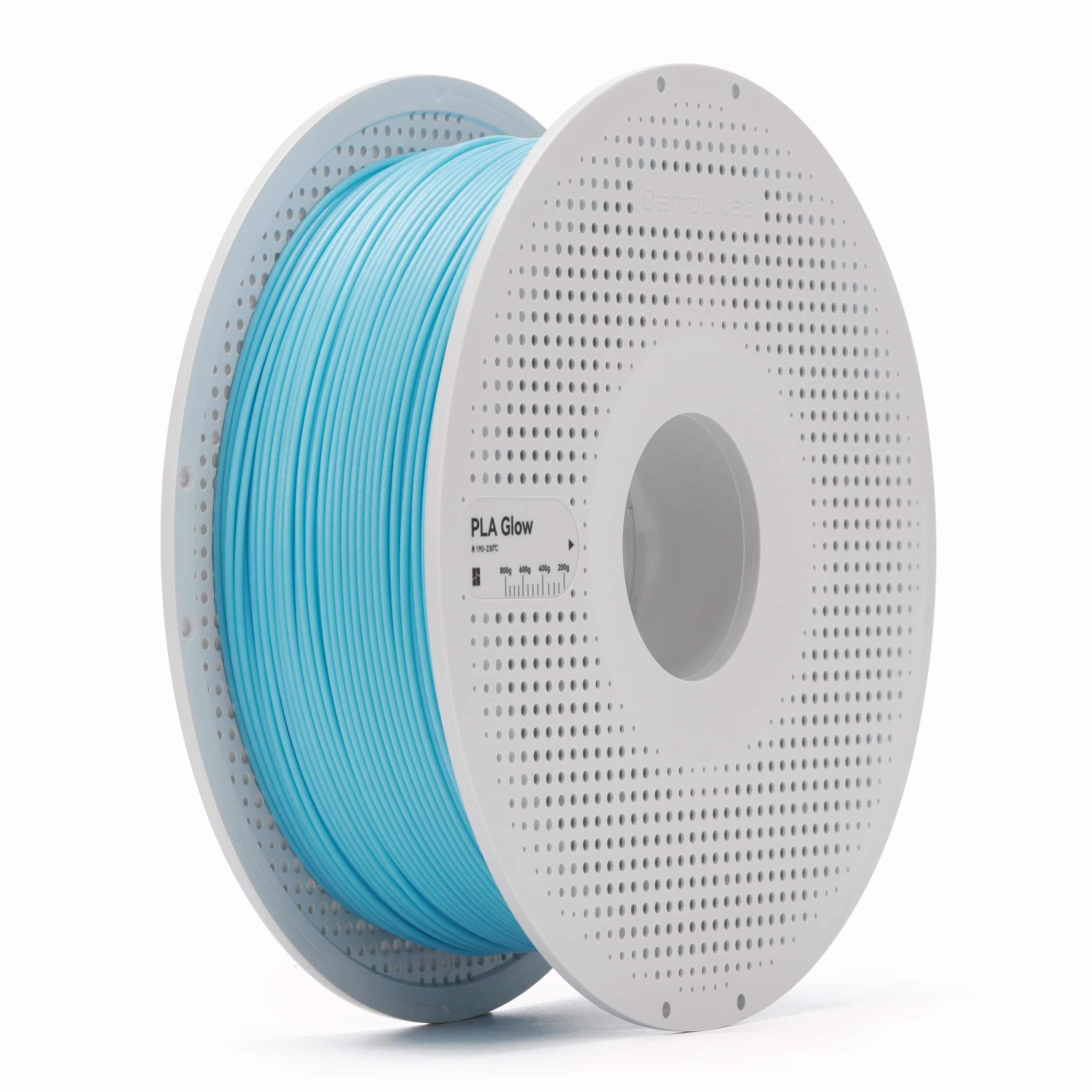Bambu Lab 1.75mm PLA Glow Filament Glow Blue PLA GLOW - GLOW BLUE