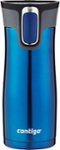 Angle Zoom. Contigo - 16-Oz. AUTOSEAL West Loop Stainless Travel Mug with Open-Access Lid - Midnight Blue.
