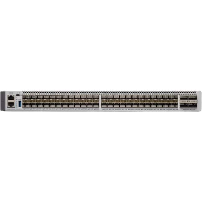 Cisco Consumer Products - Cisco Catalyst C9500-48Y4C-A Switch - Manageable - 25 Gigabit Ethernet, 100 Gigabit Ethernet - 25GBase-X, 100GBase-X - 3 - Black