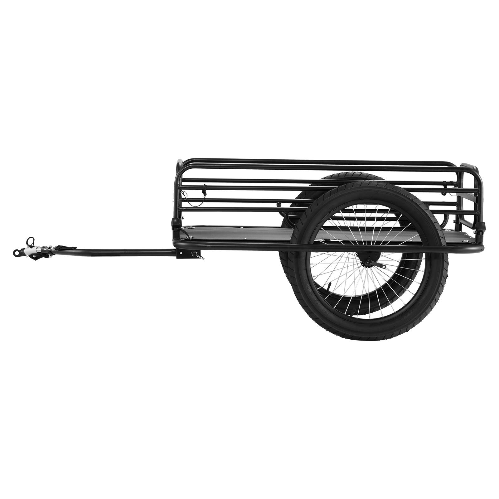 VEVOR - Bike Cargo Trailer, 275 lbs Load Capacity, Heavy-Duty Bicycle Wagon Cart, Foldable Compact Storage & Quick Release - Black price history on PriceWatchPro
