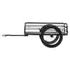 Front. VEVOR - Bike Cargo Trailer, 275 lbs Load Capacity, Heavy-Duty Bicycle Wagon Cart, Foldable Compact Storage & Quick Release - Black.