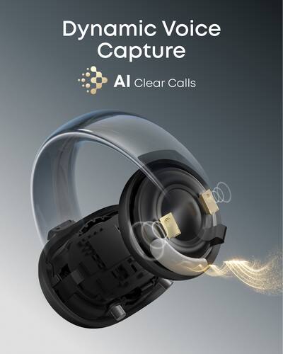 Soundcore by Anker AeroClip Open Ear Clip On Earbud Headphones Soundcore by Anker AeroClip Open Ear Clip On Earbud Headphones