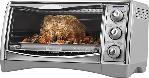 Black + Decker Countertop Convection Toaster Oven Stainless Steel