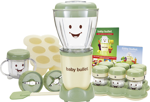 MAGIC BULLET Baby Bullet Personal Size Baby Food Blender  BB-101S-Tested/Works!