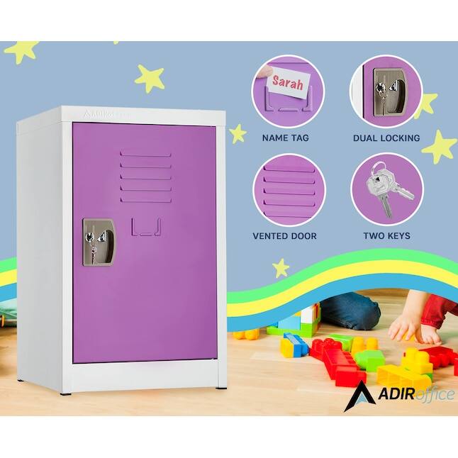 Sarah, NAME TAG, DUAL LOCKING, VENTED DOOR, TWO KEYS, ADIR, ADIRoffice