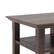 Left. Simpli Home - Acadian SOLID WOOD 19 inch Wide Square Transitional End Table in Warm Walnut Brown - Warm Walnut Brown.
