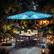Alt View 1. Costway - Costway 10 FT Solar Offset Hanging Umbrella Patio Cantilever Umbrella with 32 LED Lights - Turquoise.