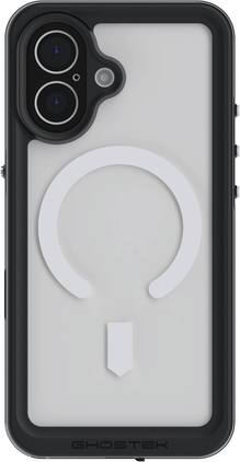 Ghostek - iPhone 17 Nautical Slim Case, MagSafe Compatible, Non Slip Grip Protection - Clear