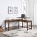 Alt View Zoom 16. OSP Home Furnishings - Baton Rouge L-Shaped Lift Desk - Brushed Walnut.