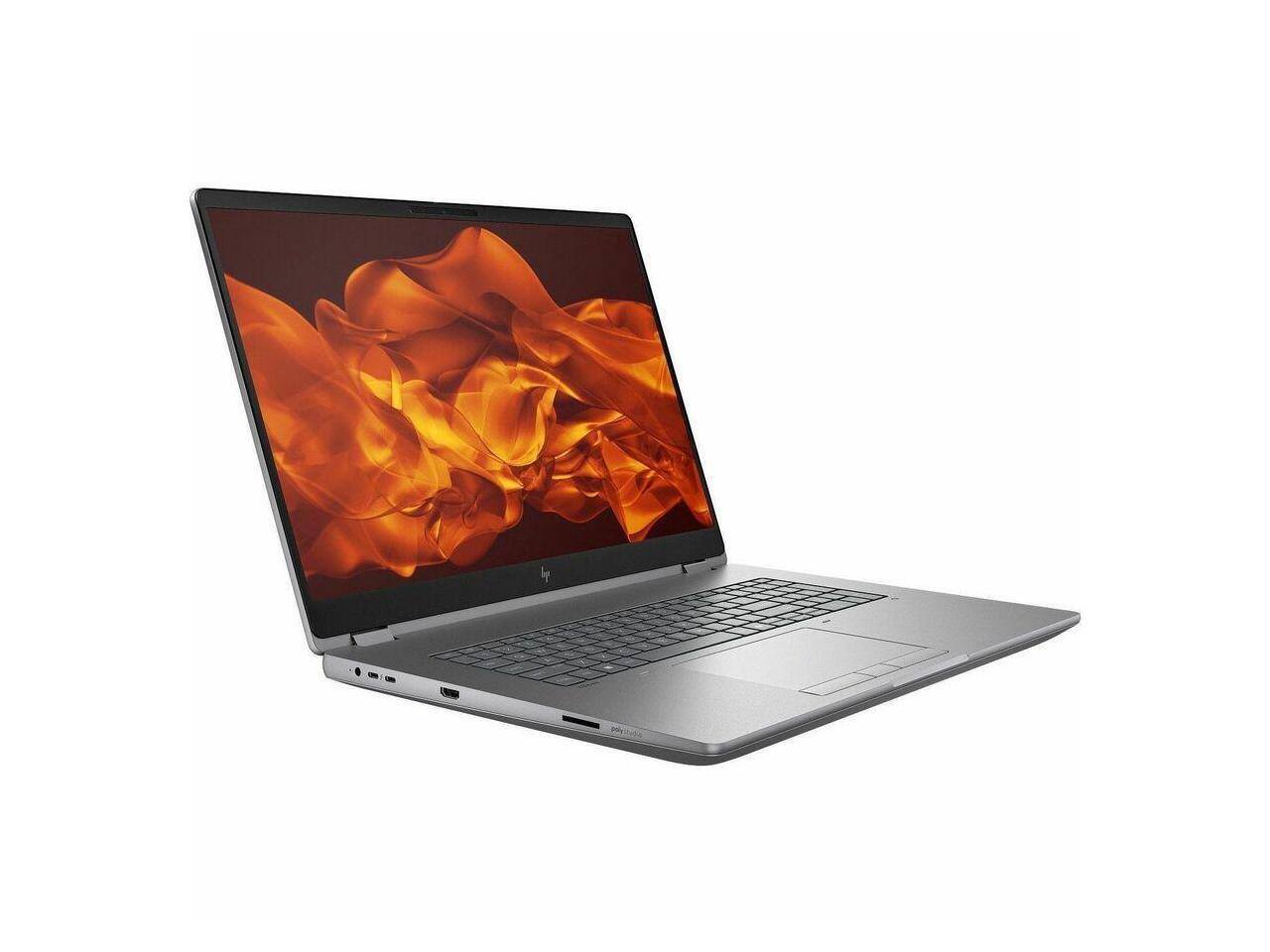 Alt View 3. HP - HP ZBook Fury G1i 18" Mobile Workstation - WQXGA - 165 Hz - Intel Core Ultra 9 285HX - vPro Technology - 64 GB - 1 TB - Pike Silver.
