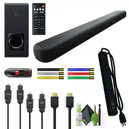 Yamaha - Audio YAS-209BL Sound Bar with Wireless Subwoofer With Built in Alexa