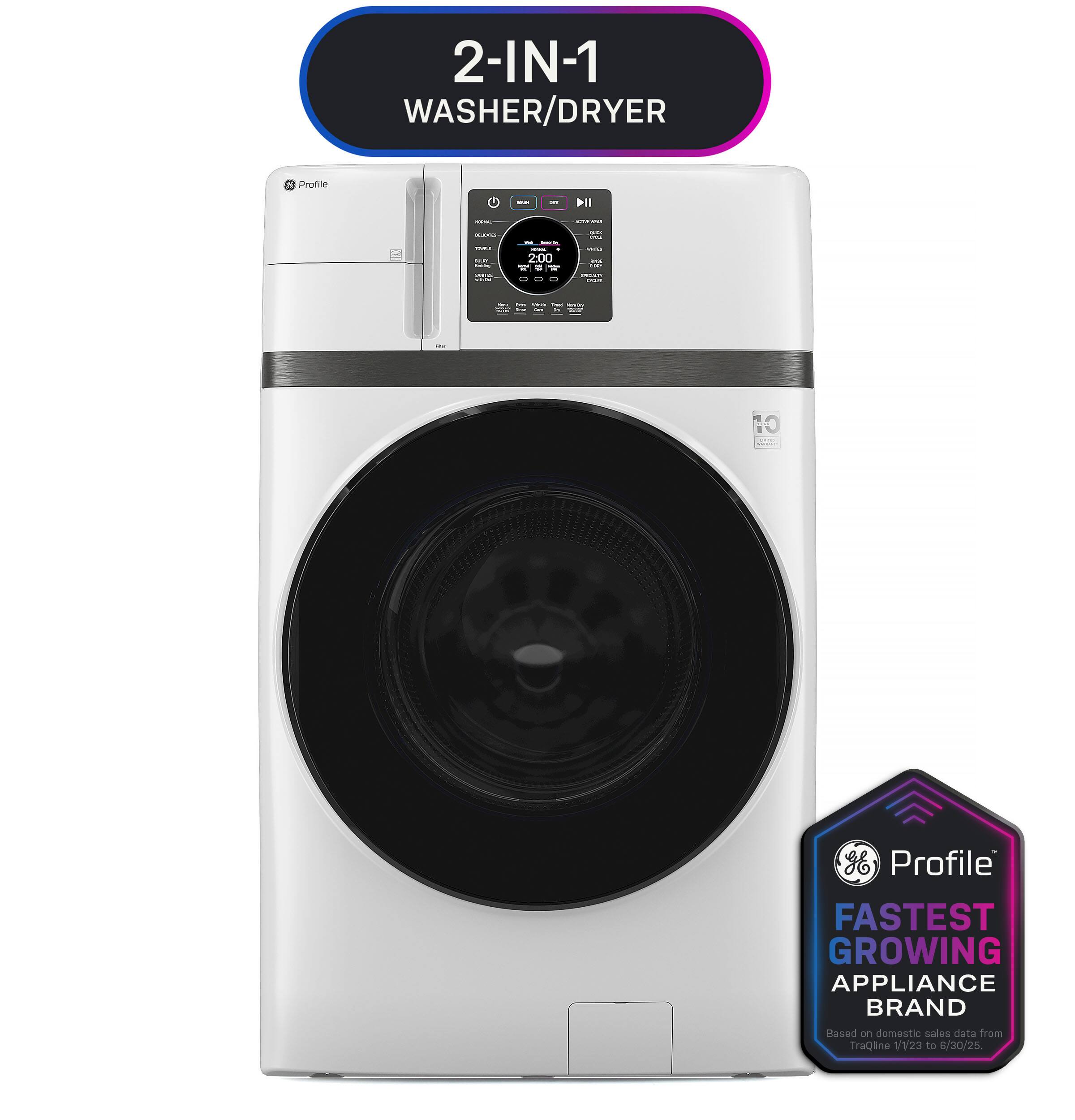 2-IN-1 WASHER/DRYER

Profile

FASTEST GROWING APPLIANCE BRAND
Based on domestic sales data from TraQline 1/1/23 to 6/30/25.