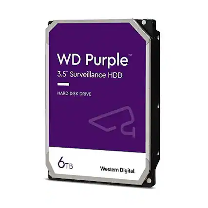 WD Purple 3.5" Surveillance HDD HARD DISK DRIVE 6TB Western Digital