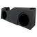 Alt View 4. QPower - QPower Dual 12" Sub Box - Chevy Silverado & GMC Sierra Crew & Double Cab 19-26 - Black.