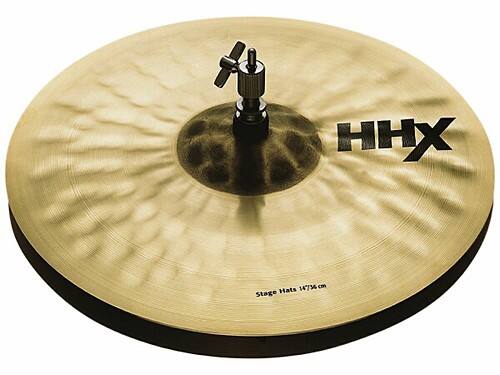 Front Standard. Sabian - 14" HH Medium Hi-Hat Cymbals.