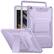 Front. DTTO - iPad 10.2 inch Case for 7th/8th/9th Gen (2019-2021) with Screen Protector, Shockproof Cover and Kickstand - Taro Purple.