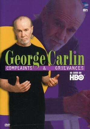 Front. George Carlin: Complaints & Grievances - DVD.